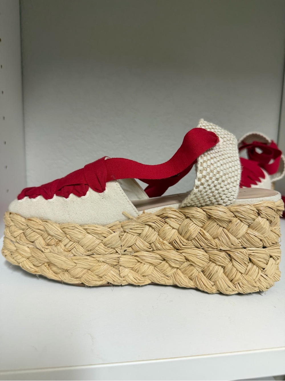 Loeffler Randall Mason Platform Espadrilles. - Picture 7 of 11